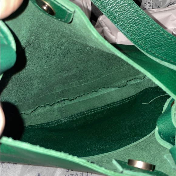 ⚡️LAST CALL⚡️Portland Leather Green Bacalar Olivia Shoulder Bag - Picture 10 of 13